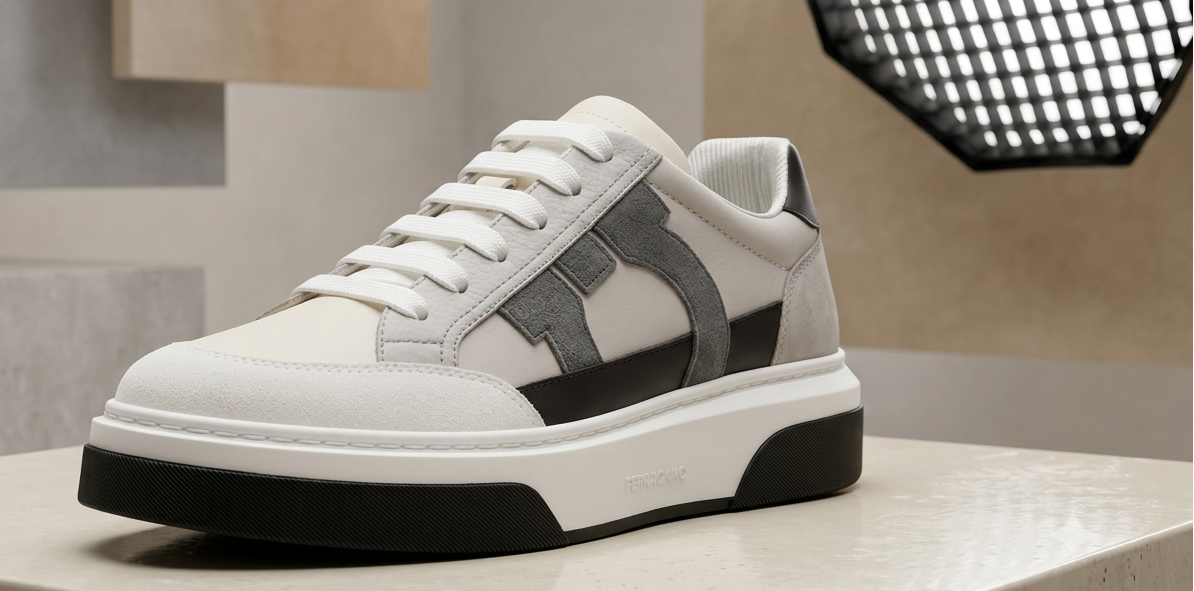Salvatore Ferragamo Gancini Sneakers