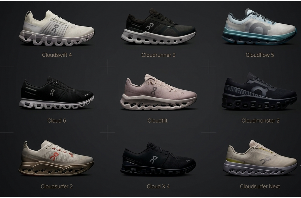 onn running cloudmonster sneakers